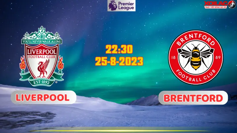 Liverpool đấu với Brentford